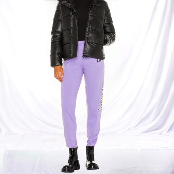 Samii Ryan Lovely Sweatpants Violet Size(s) Medium & Large New - Picture 4 of 7